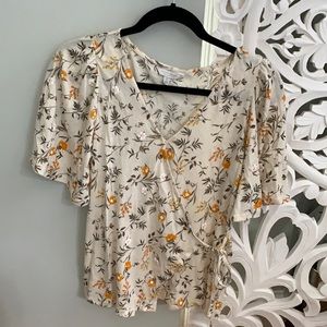 Lucky Brand Floral Blouse